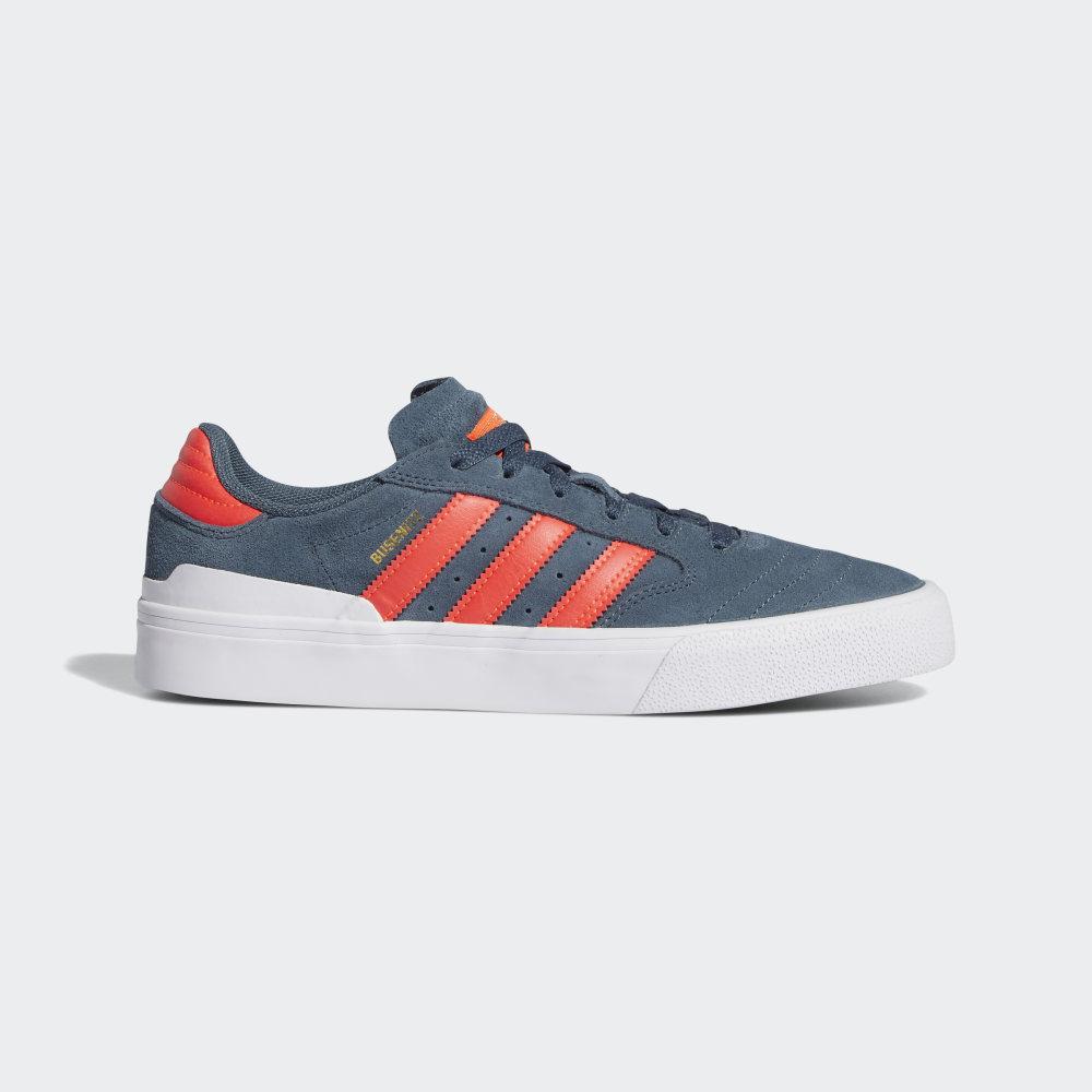 Adidas Men's Busenitz Vulc II Skate Shoes Blue/Red/White Ireland EF8473